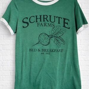 The Office Green Short Sleeve Tee